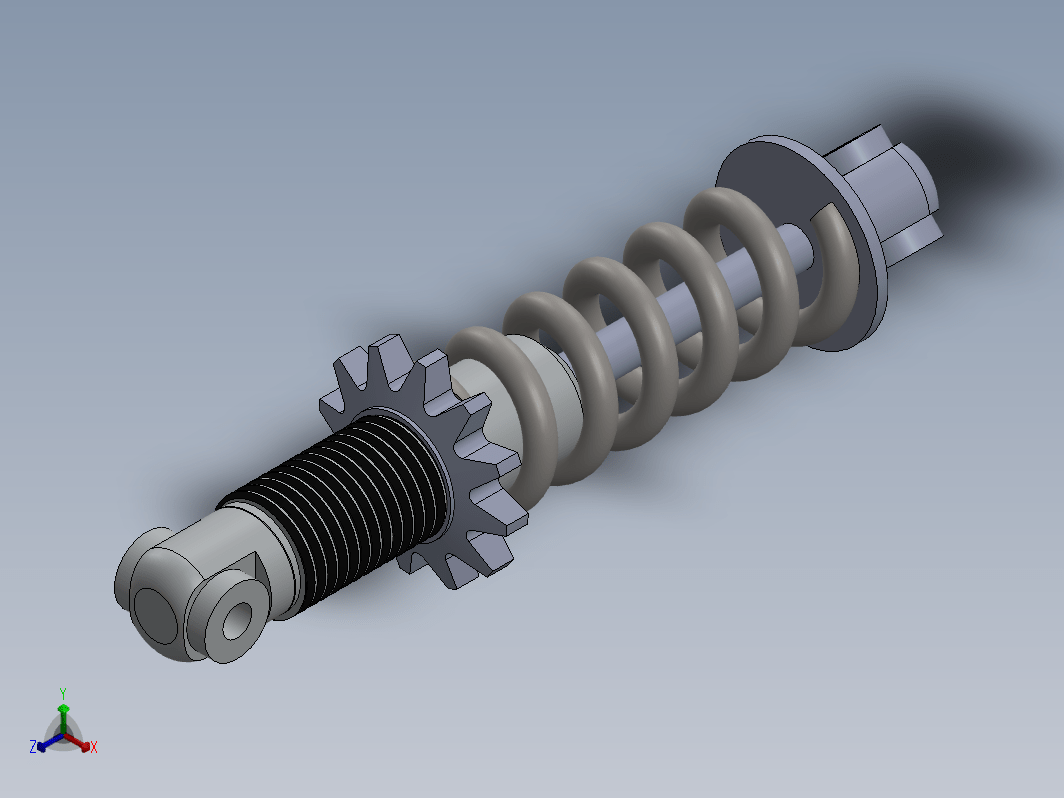 减震器3D