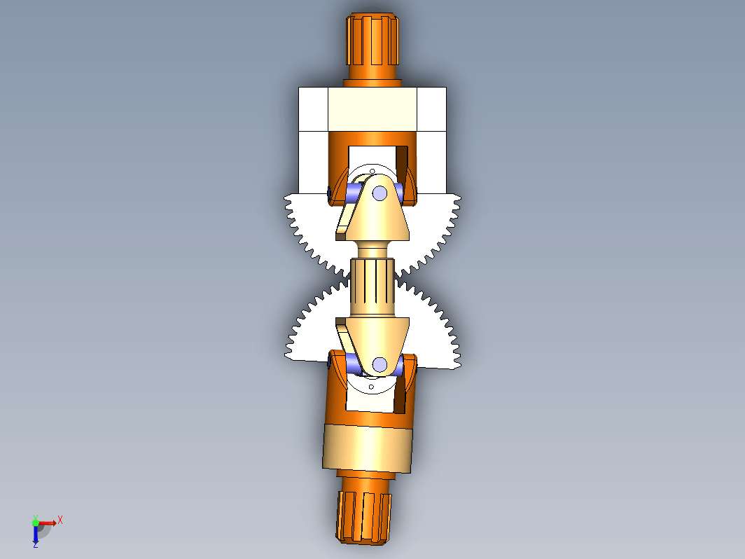 双联式万向节机构 Double Cardan Universal Joint