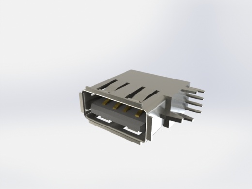PCB 的 USB 端口