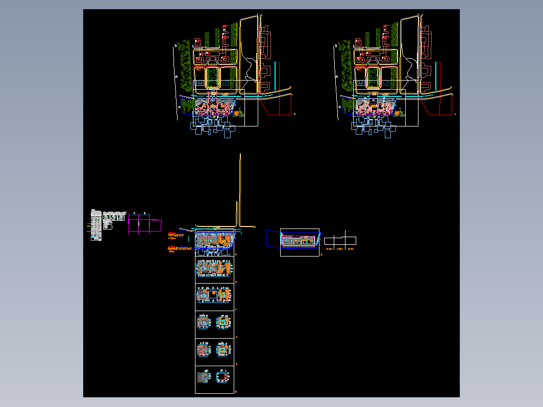 图书馆档案馆投标CAD