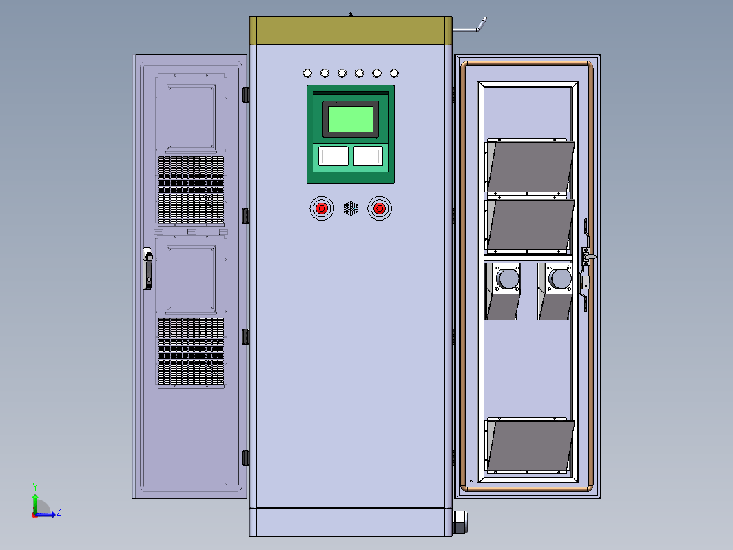 新能源汽车充电柜 120KW