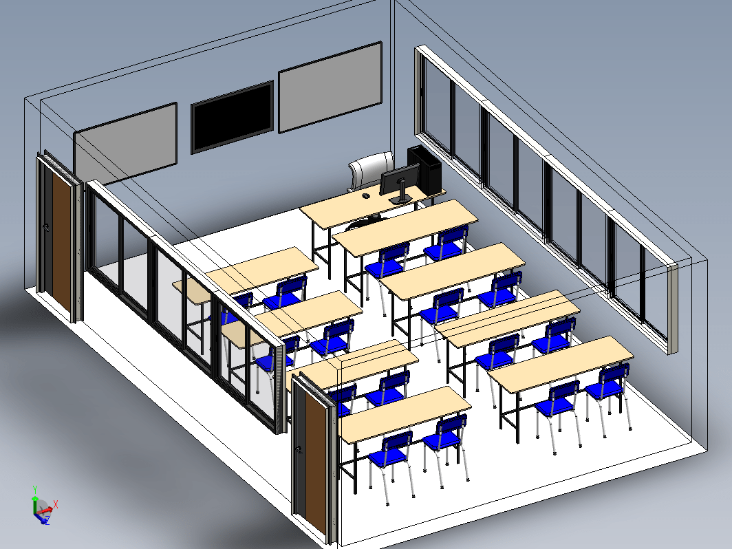 Classroom教室模型