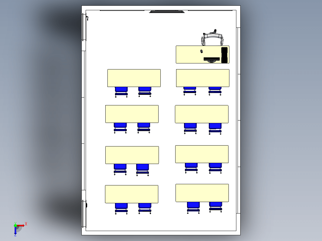 Classroom教室模型