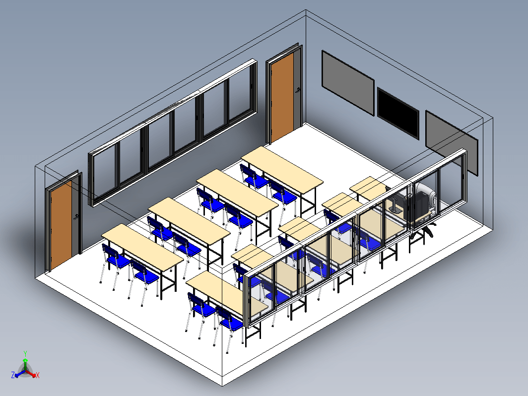 Classroom教室模型