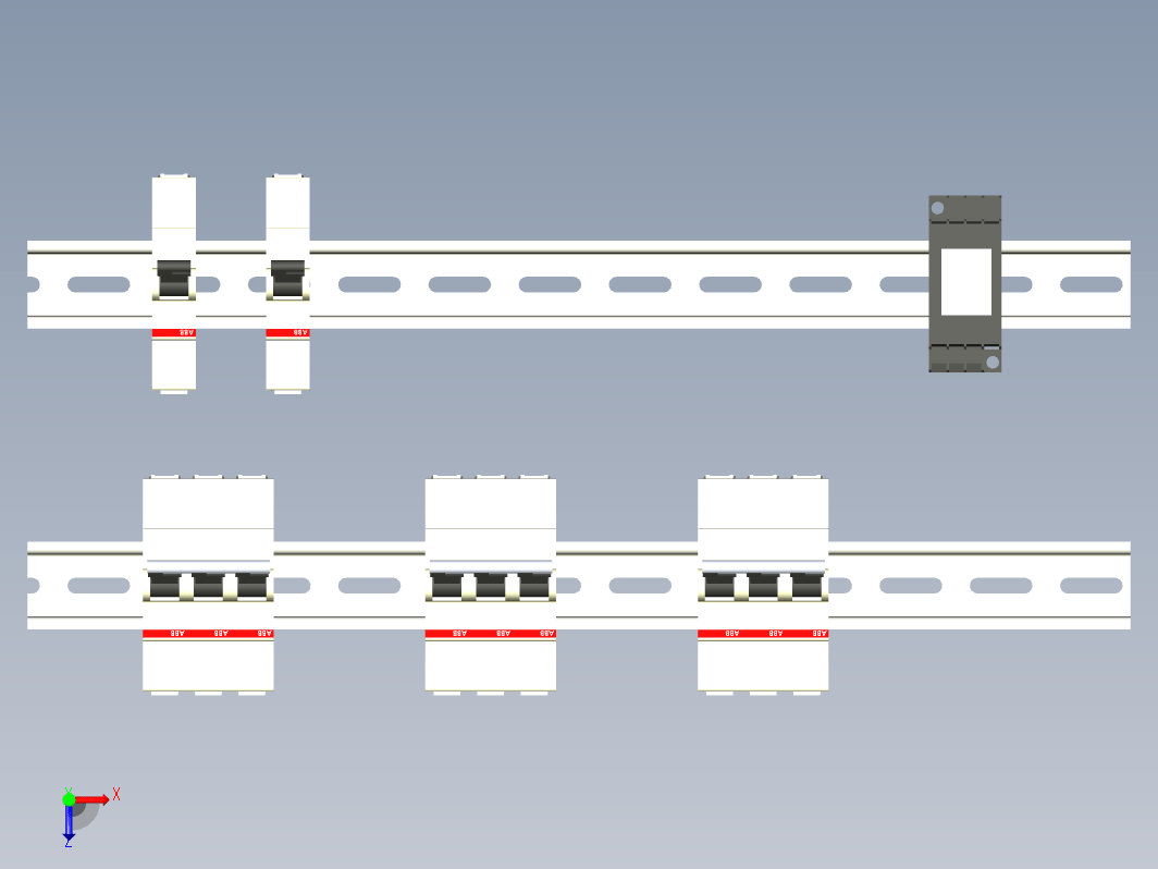 微型断路器组件