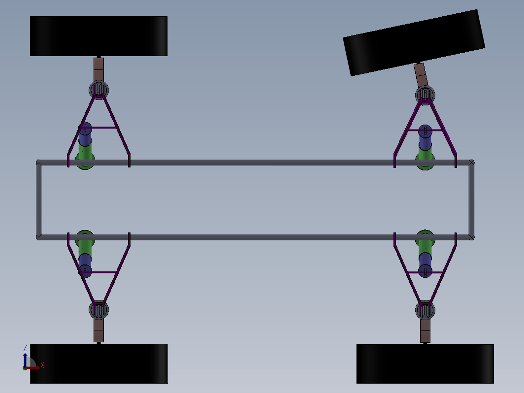 Solidworks  的底盘悬架设计