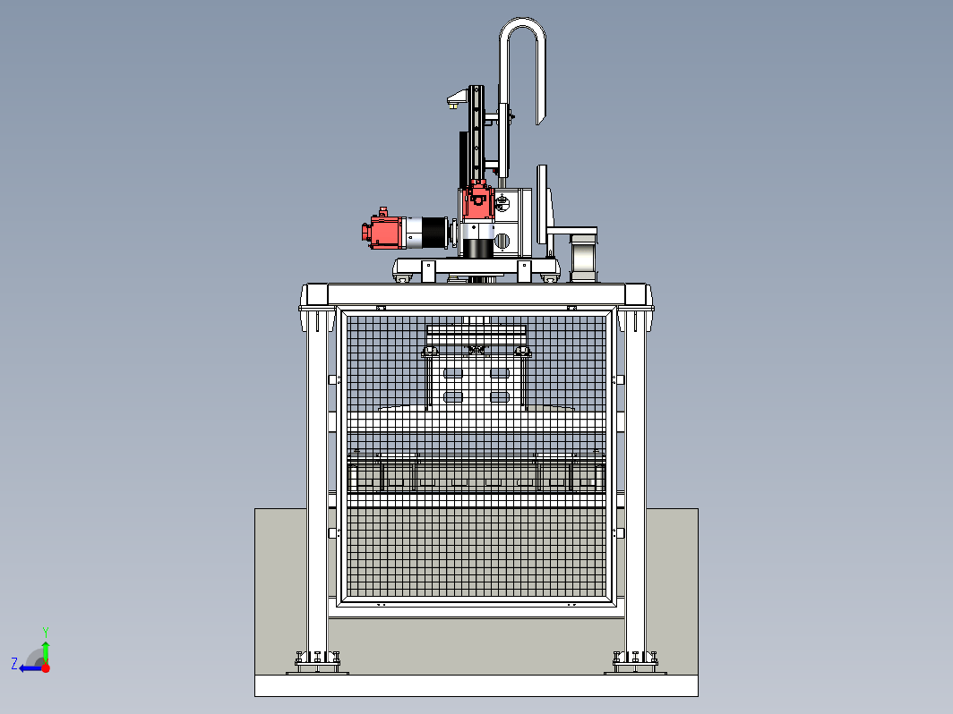 高速移栽行架机械手