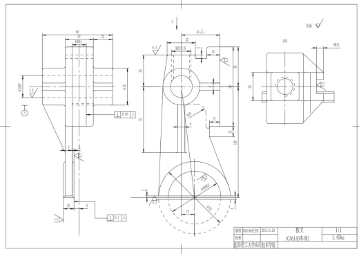 CA6140车床拨叉 831002 夹具课程设计（中间叉口铣断）三维SW2016带参++CAD+说明缩略图