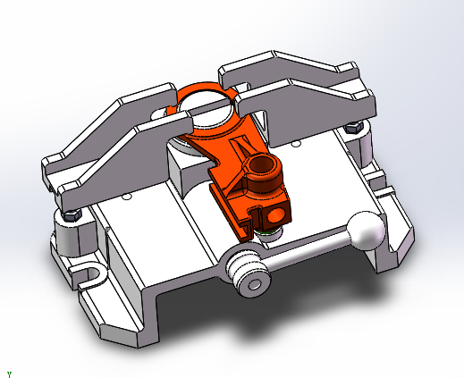 CA6140车床拨叉 831002 夹具课程设计（中间叉口铣断）三维SW2016带参++CAD+说明缩略图