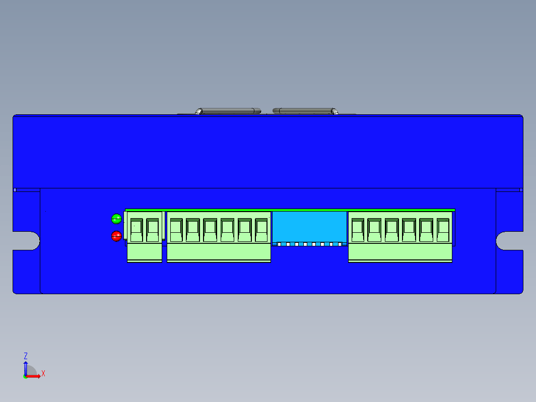 步进驱动器3D图2DM860