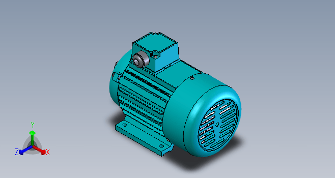 三相异步电机solidworks模型