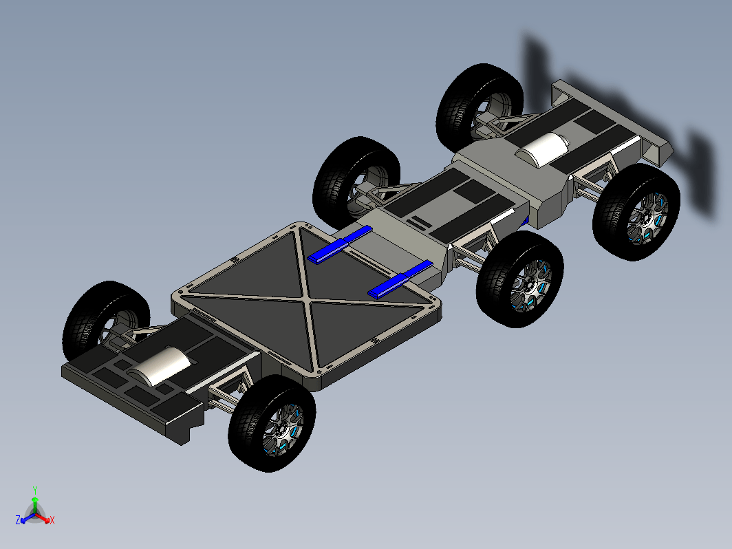 multibase powertrain可拼装式电动车底盘