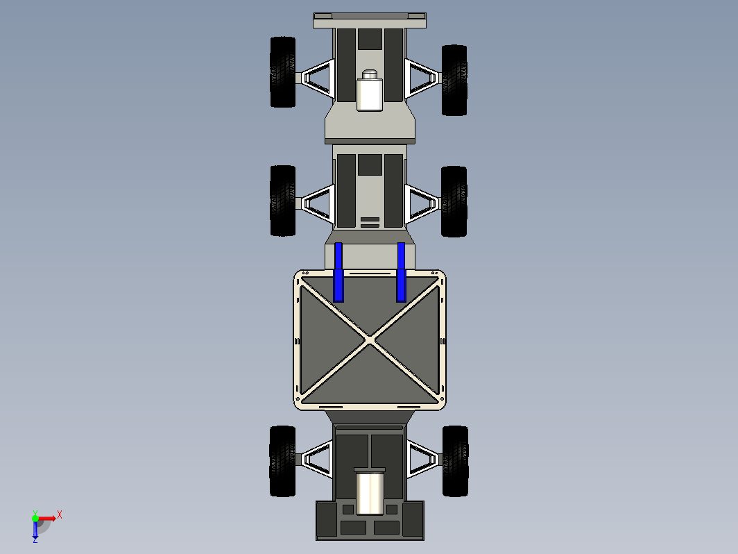 multibase powertrain可拼装式电动车底盘