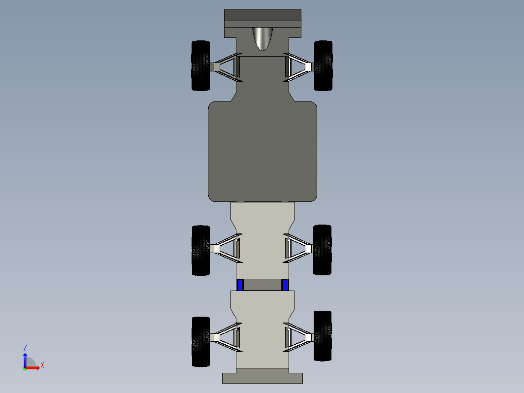 multibase powertrain可拼装式电动车底盘