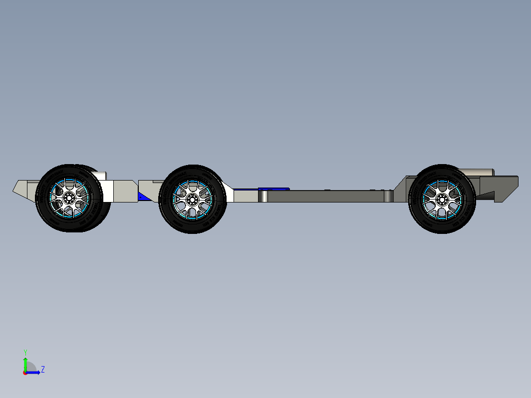 multibase powertrain可拼装式电动车底盘