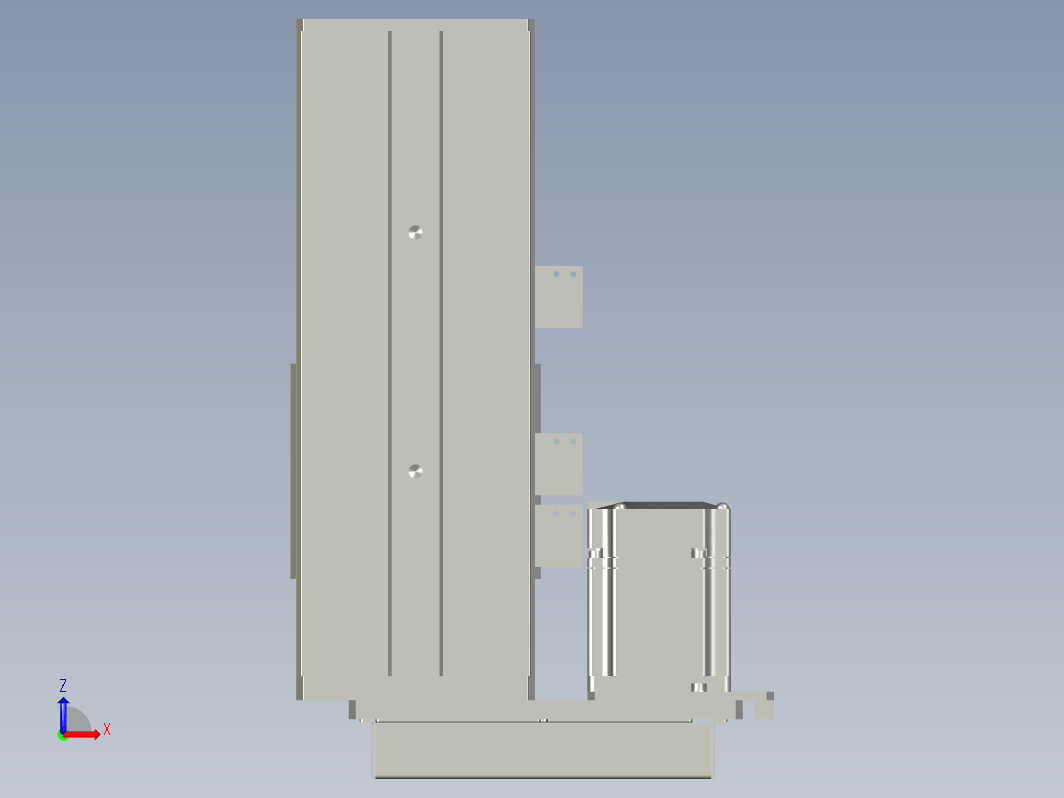 MT100BS-L100 线性模组 直线滑台模型.MT100BS.L10.100.BR.M20B.C4.3D