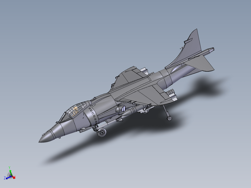 T-Harrier教练机战斗机