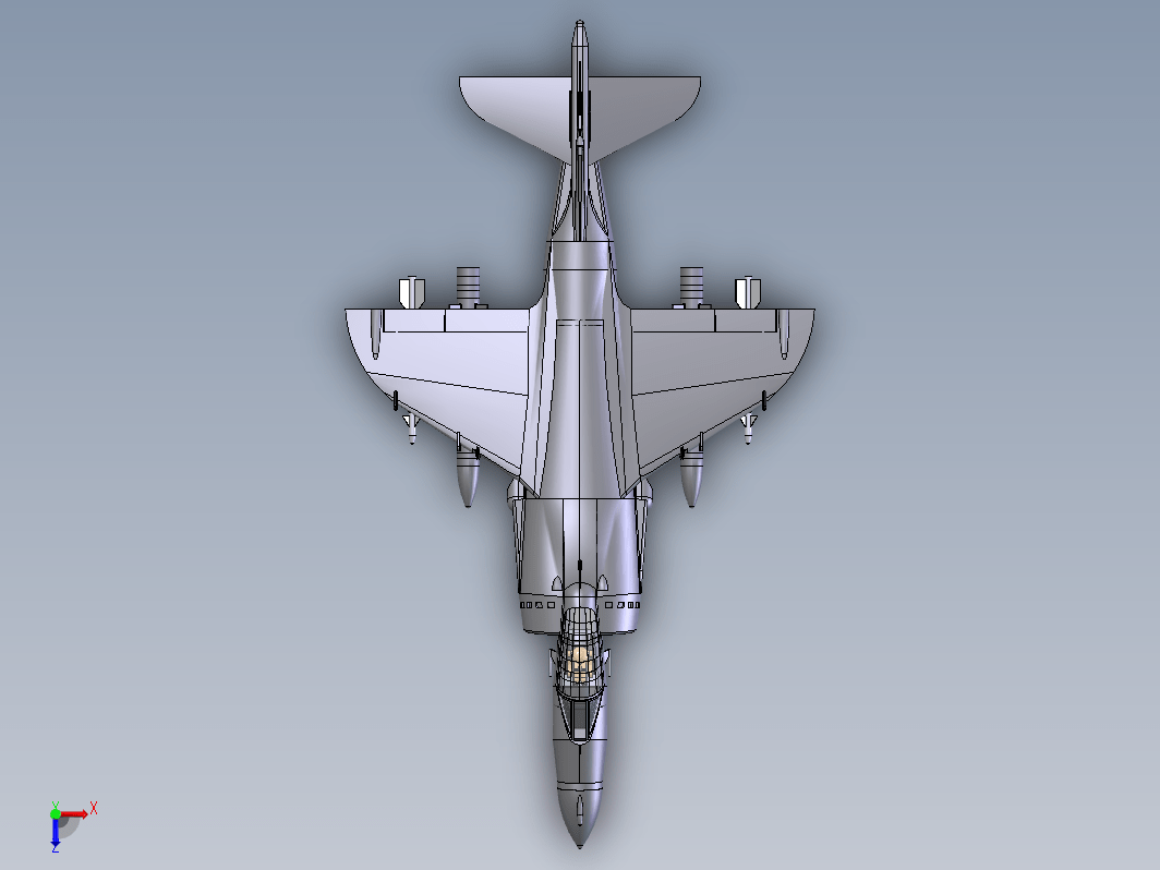 T-Harrier教练机战斗机