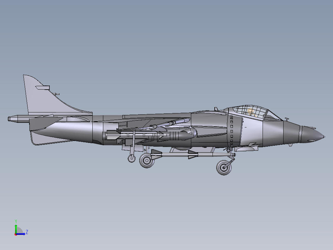 T-Harrier教练机战斗机