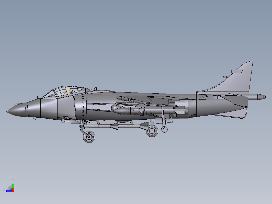 T-Harrier教练机战斗机