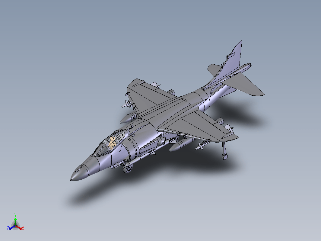 T-Harrier教练机战斗机