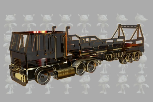 货运卡车(激光切割)缩略图