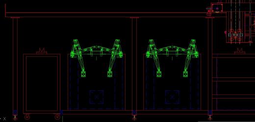 铝氧化生产线结构图设计-设计+CAD+说明书缩略图
