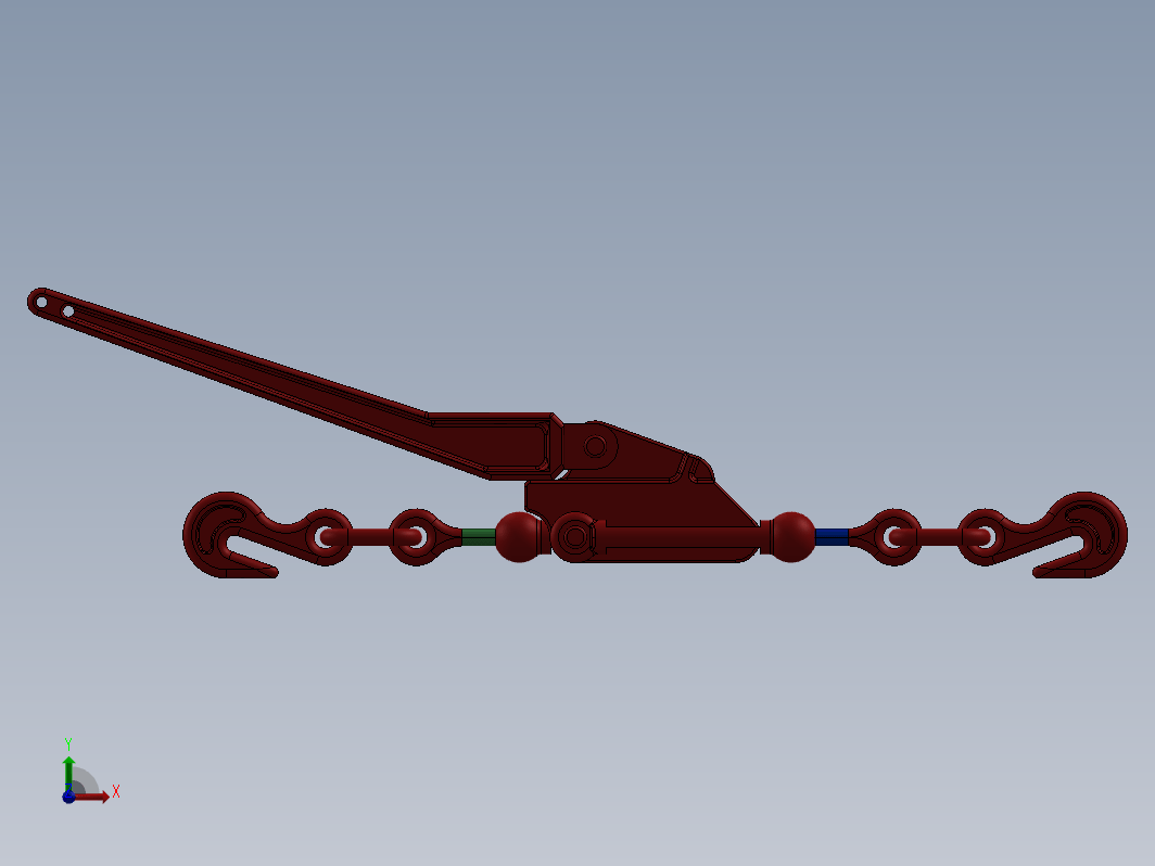 solidworks钢丝绳锁紧器