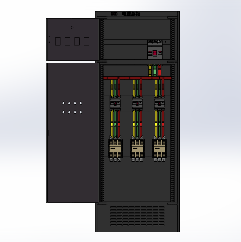 电源柜+变频柜+软启动柜