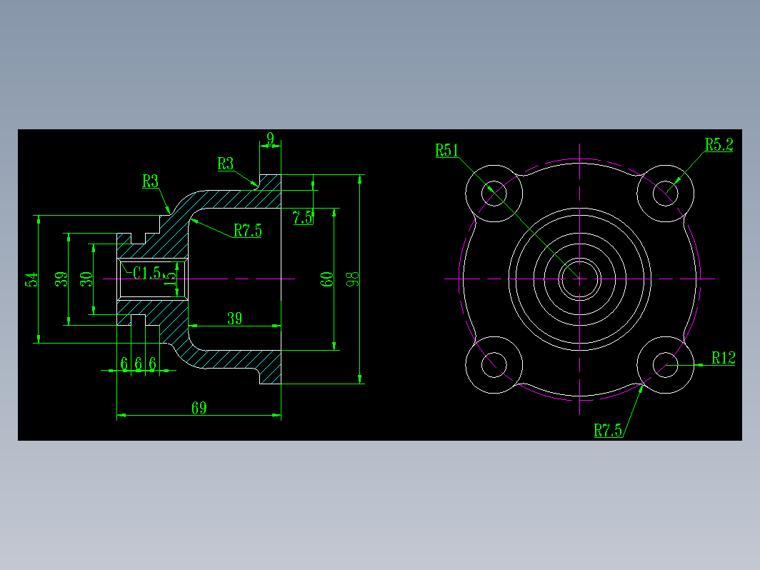 阀盖1