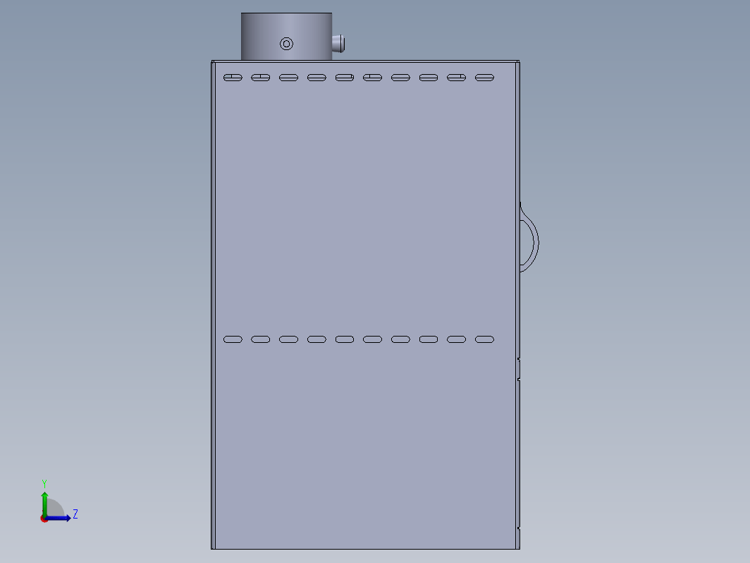 壁炉70CM（带柴火架） CAD图纸+三维  STP SW