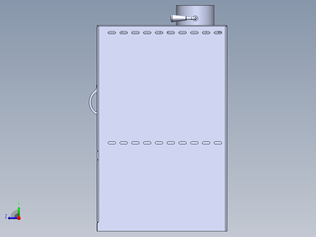 壁炉70CM（带柴火架） CAD图纸+三维  STP SW