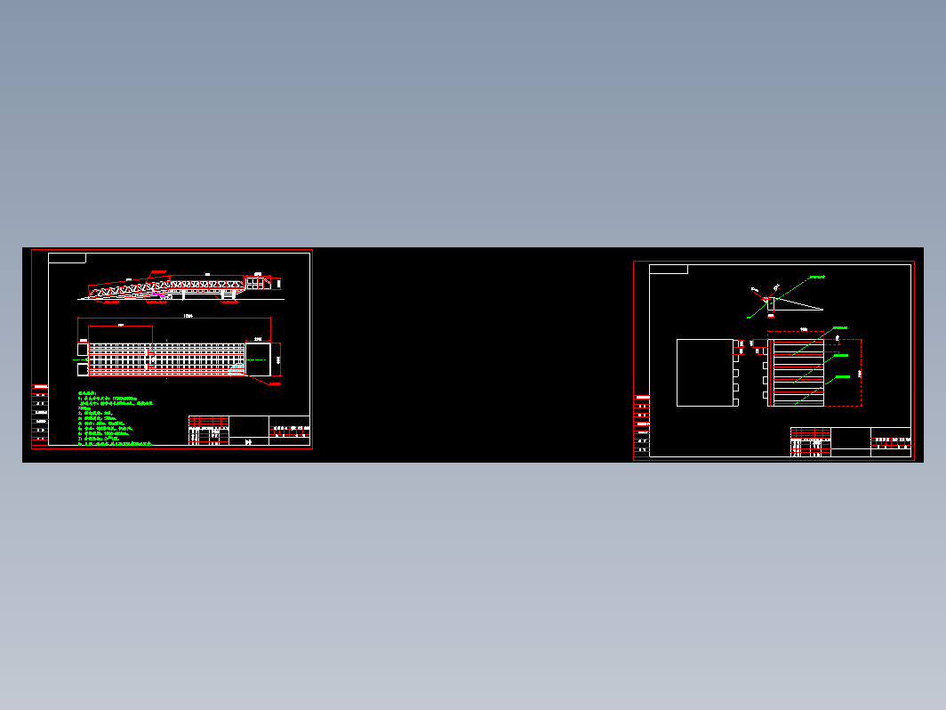 25吨移动登车桥CAD