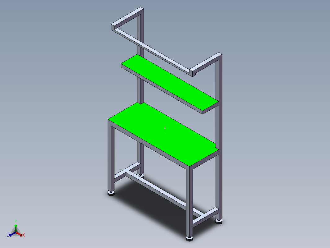 SMT产线模型-1M工作台