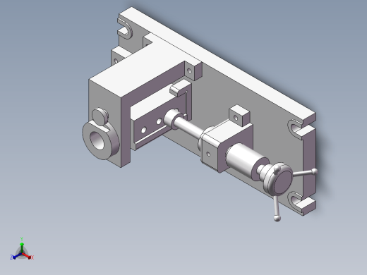 CA6140车床拨叉加工工艺及夹具设计三维SW2017带参+CAD+说明书缩略图