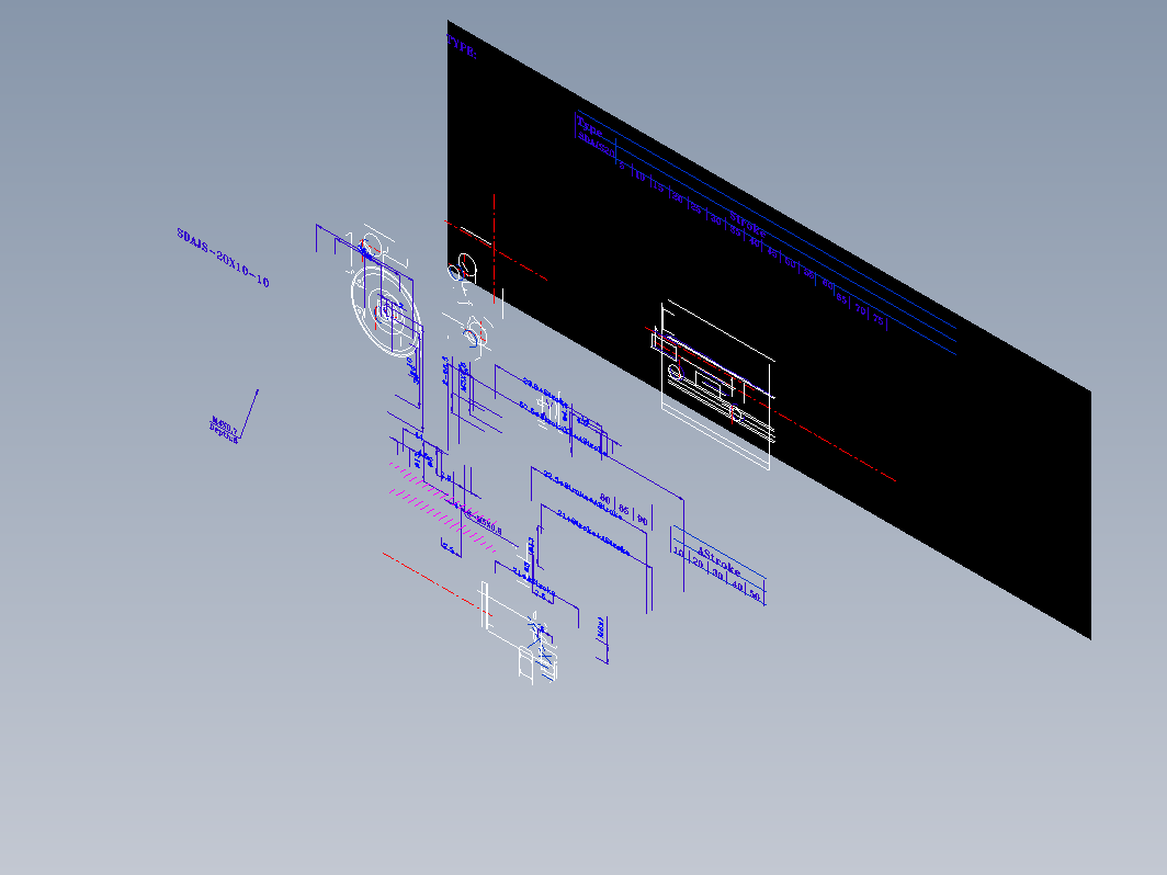 SDA气缸 83-SDAJ-20-SN