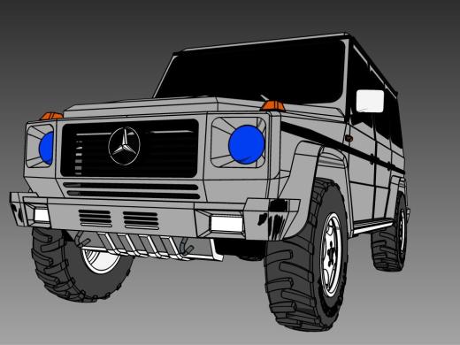 Mercedes 奔驰G级全地形越野车缩略图