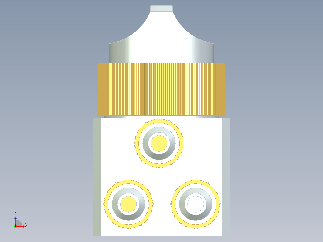 平图拉型自动手枪,喷嘴03毫米,气帽60°