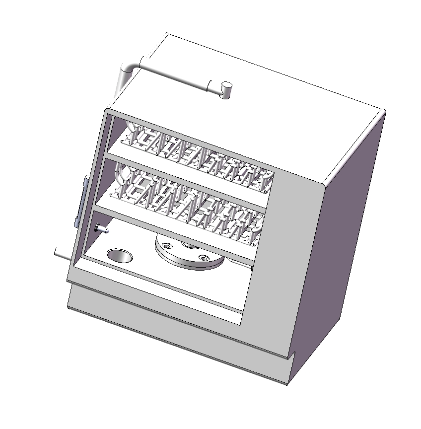 洗碗机设计三维SW2020带参+CAD+说明书