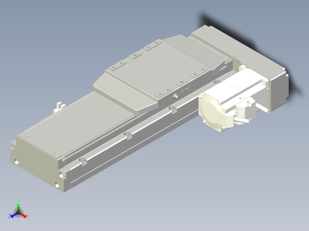 轨道内嵌式螺杆滑台KGH12-150-BR-400W-C4