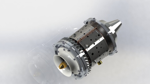 Motor a Jato MW 54涡轮喷气发动机缩略图