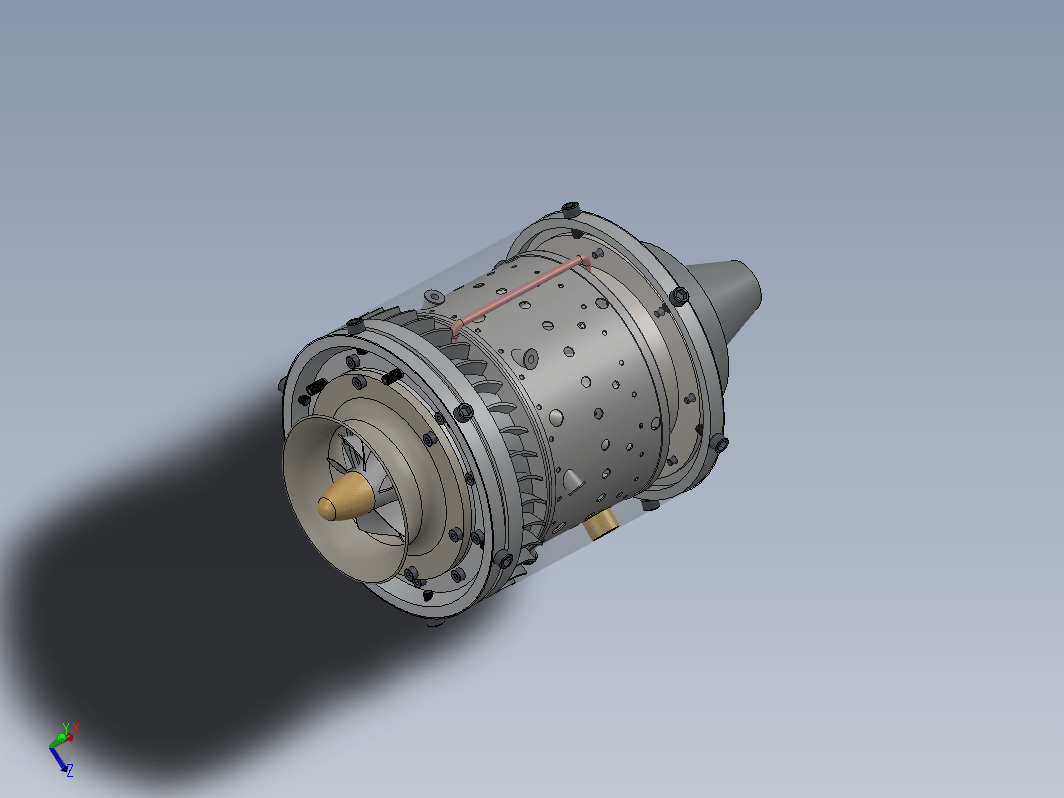 Motor a Jato MW 54涡轮喷气发动机