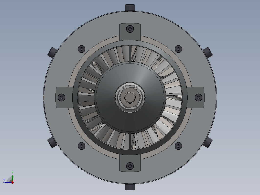 Motor a Jato MW 54涡轮喷气发动机