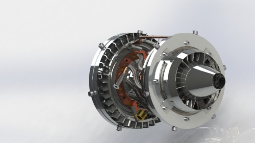 Motor a Jato MW 54涡轮喷气发动机缩略图