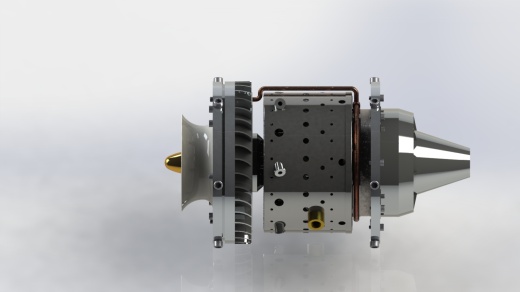 Motor a Jato MW 54涡轮喷气发动机缩略图