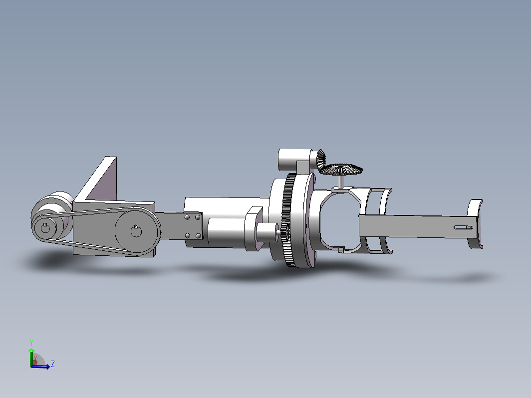 上肢康复机器人三维SW2016带参+CAD+说明书