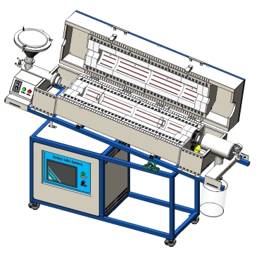 全自动旋转管式炉设计
