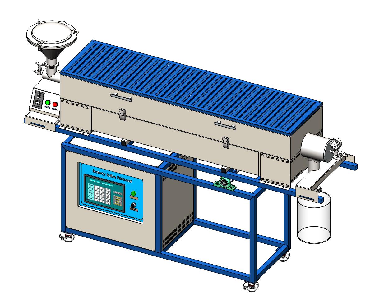 全自动旋转管式炉设计