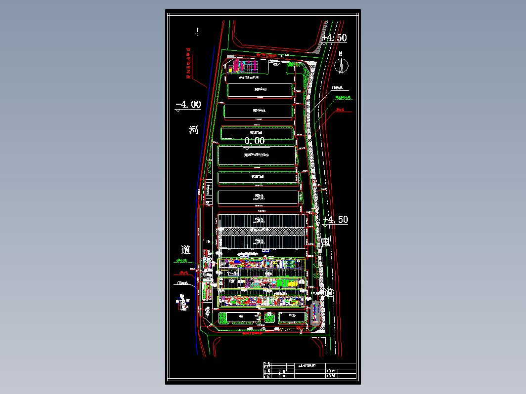 某地区大型饮料生产线厂房建筑设计规划图