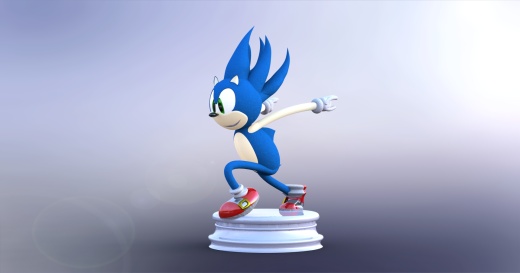 卡通造型Sonic索尼克